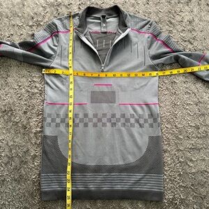 Adidas by Stella McCartney Gray and Pink Women's Top